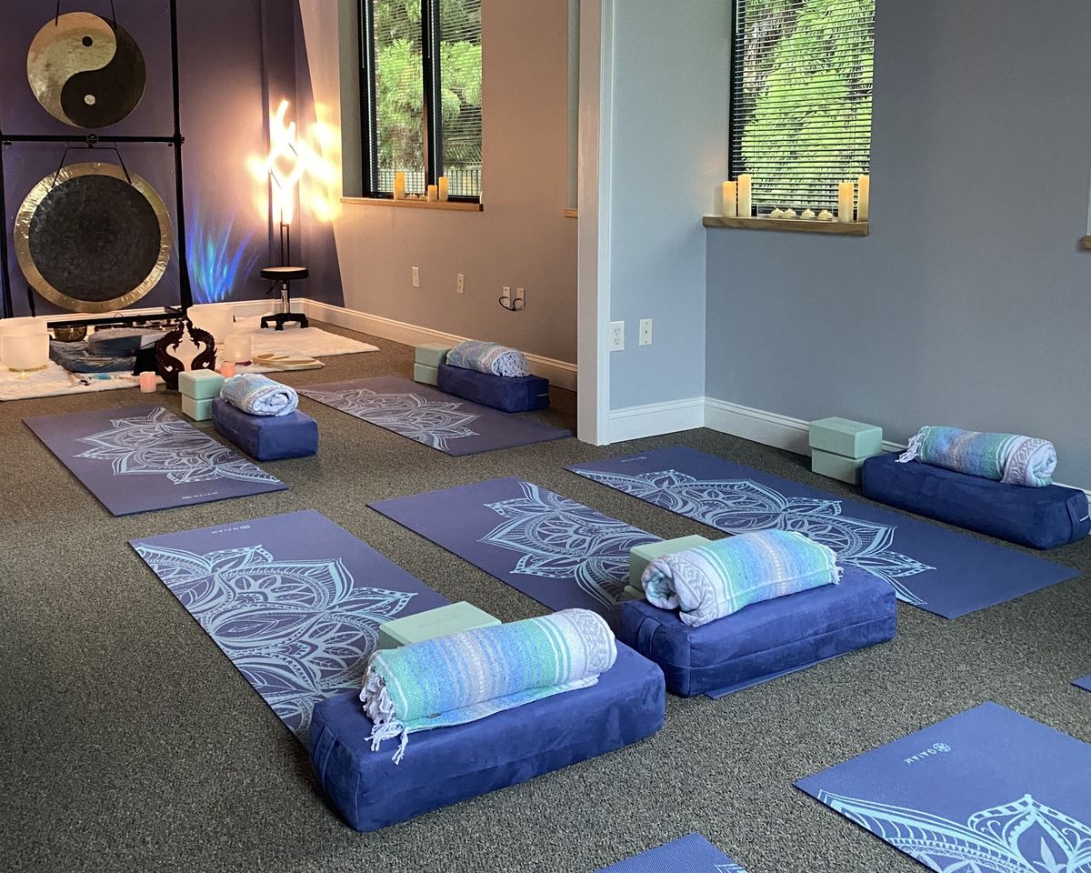 Yin Yoga and Healing Sound Bath Journey!