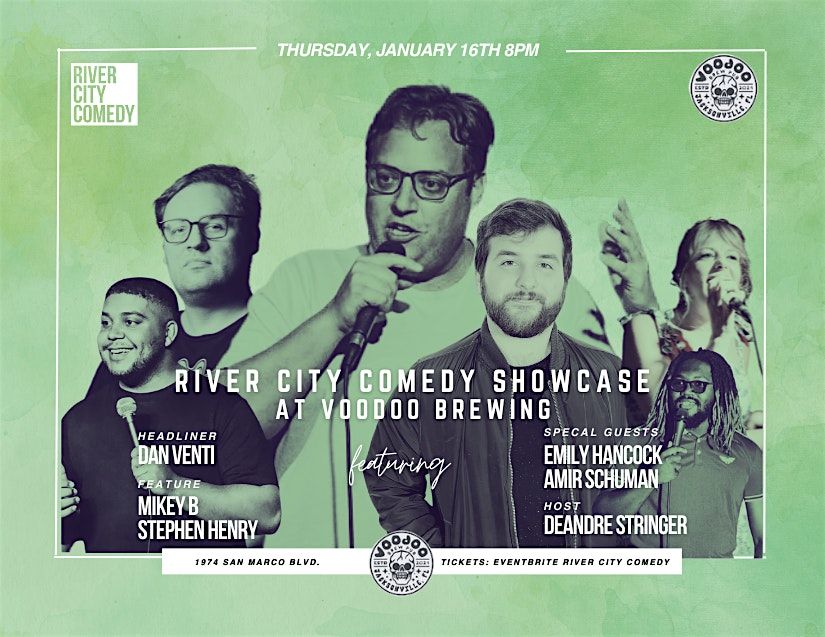 River City Comedy Showcase at Voodoo Brewing