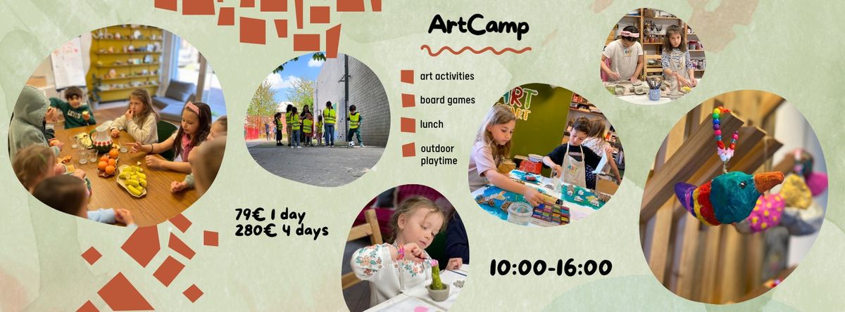 ArtCamp for kids in Haarlem 30-31 December and 2-3 January