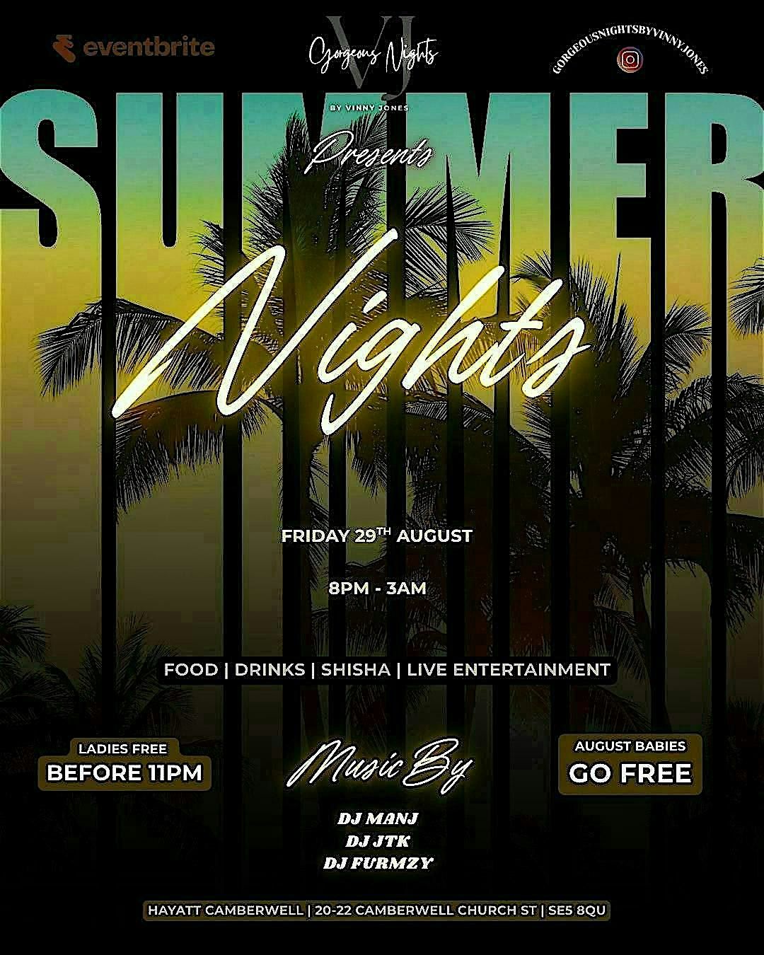 GNBVJ PRESENTS: SUMMER NIGHTS