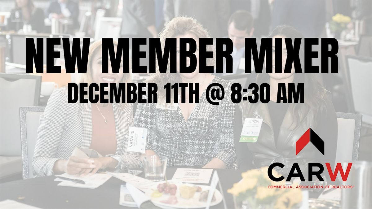 New Member Mixer