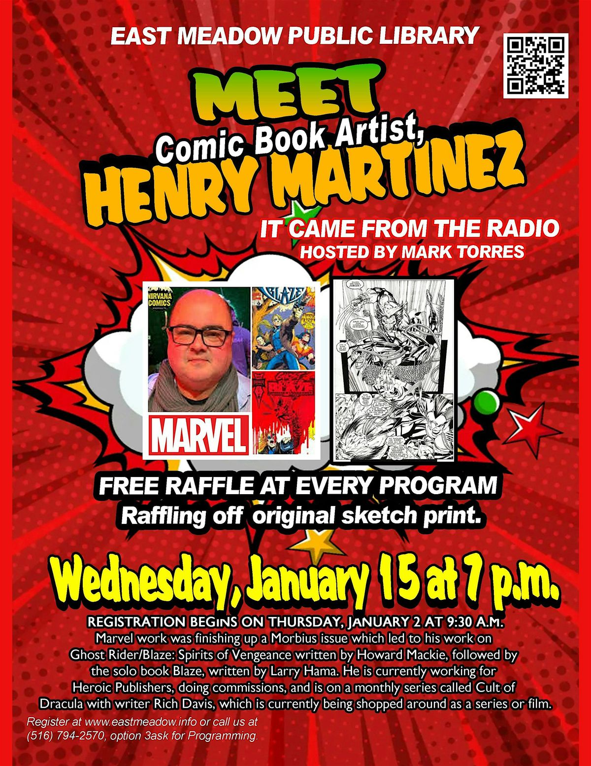 Meet Comic Book Artist, Henry Martinez