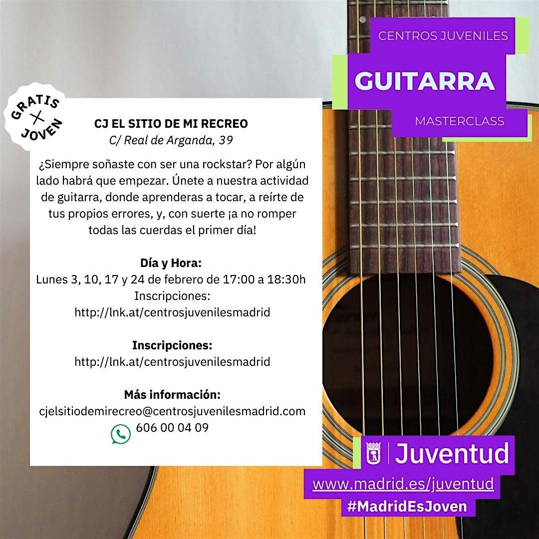 MASTERCLASS DE GUITARRA