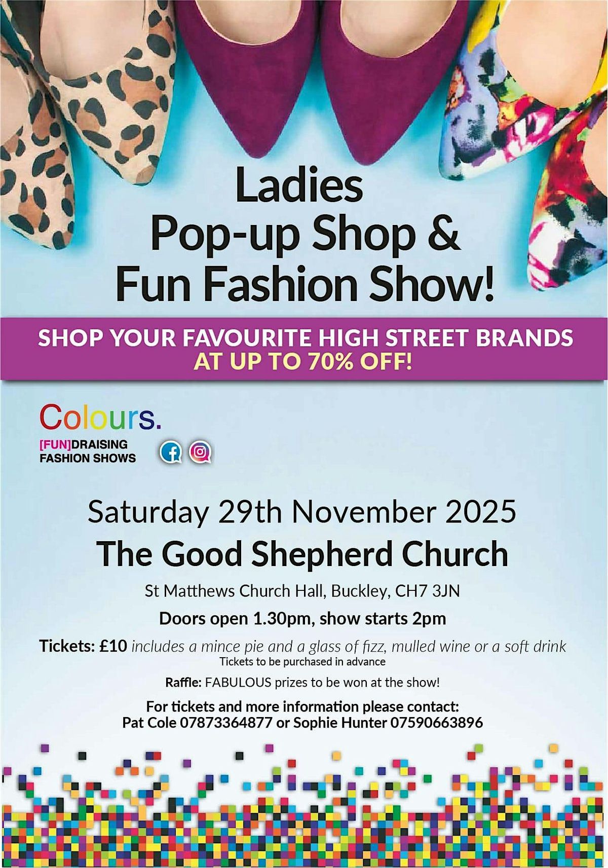 Ladies Pop Up Shop and Fun Fashion Show