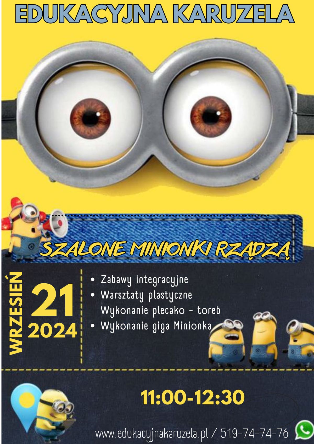 \ud83d\udfe1Warsztaty Szalone Minionki\ud83d\udfe1