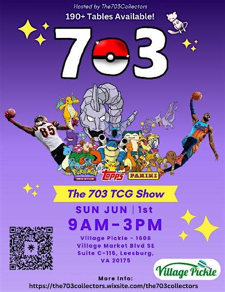 The 703 TCG Show | September 20th