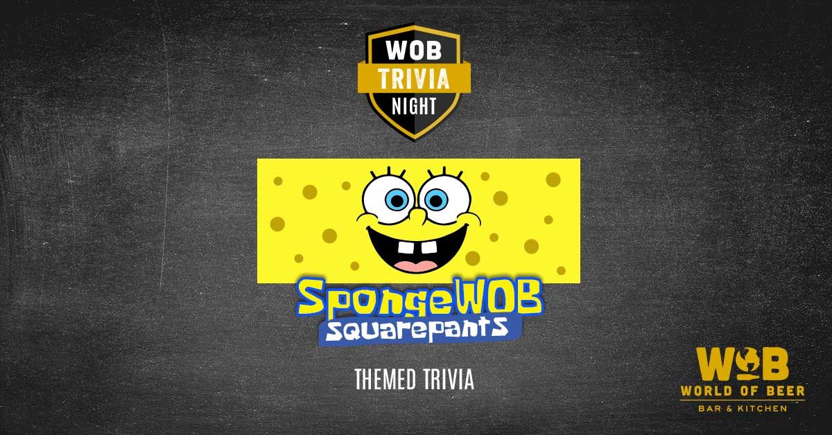 SpongeBob Trivia Night 