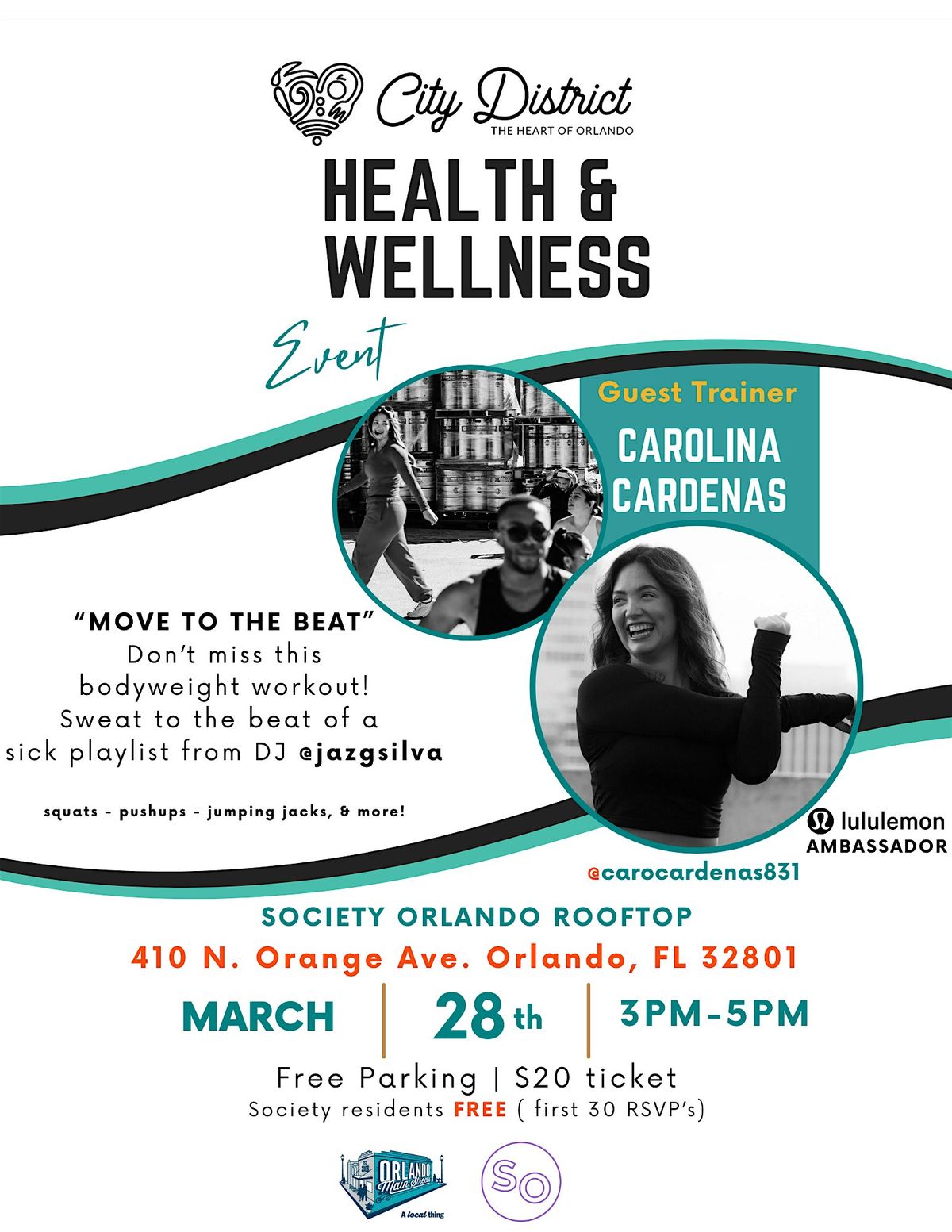 City District Orlando Q1 Health & Wellness Event