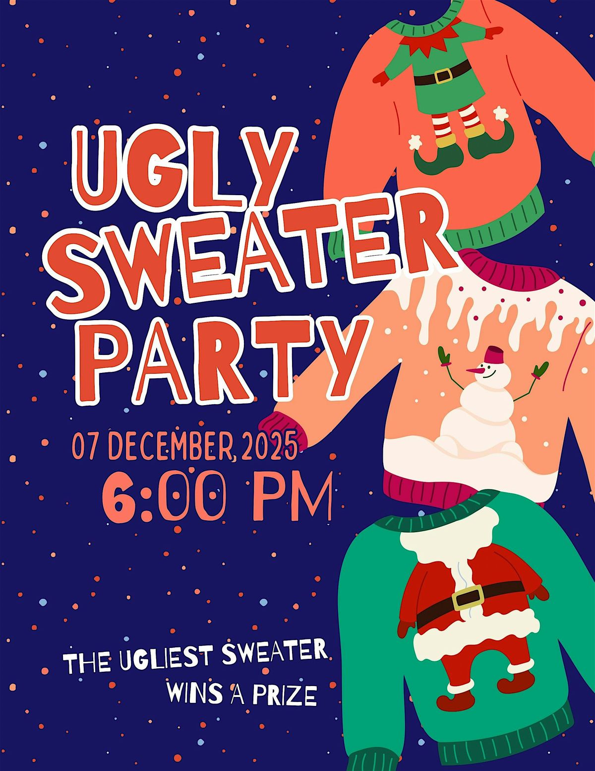Ugly sweater Party
