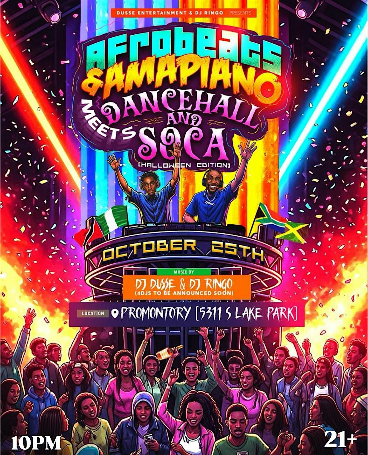 Amapiano + Afrobeats meets Dancehall + Soca EXPLOSION