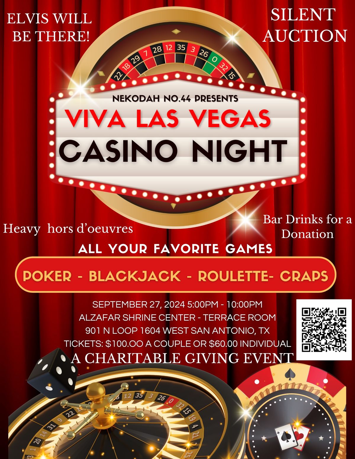 Nekodah Temple No. 44\u2019s Viva Las Vegas Casino Night