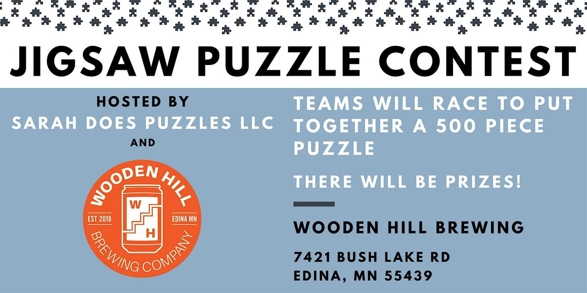 90s THEMED Team Jigsaw Puzzle Contest at Wooden Hill Brewing - Dec 2025