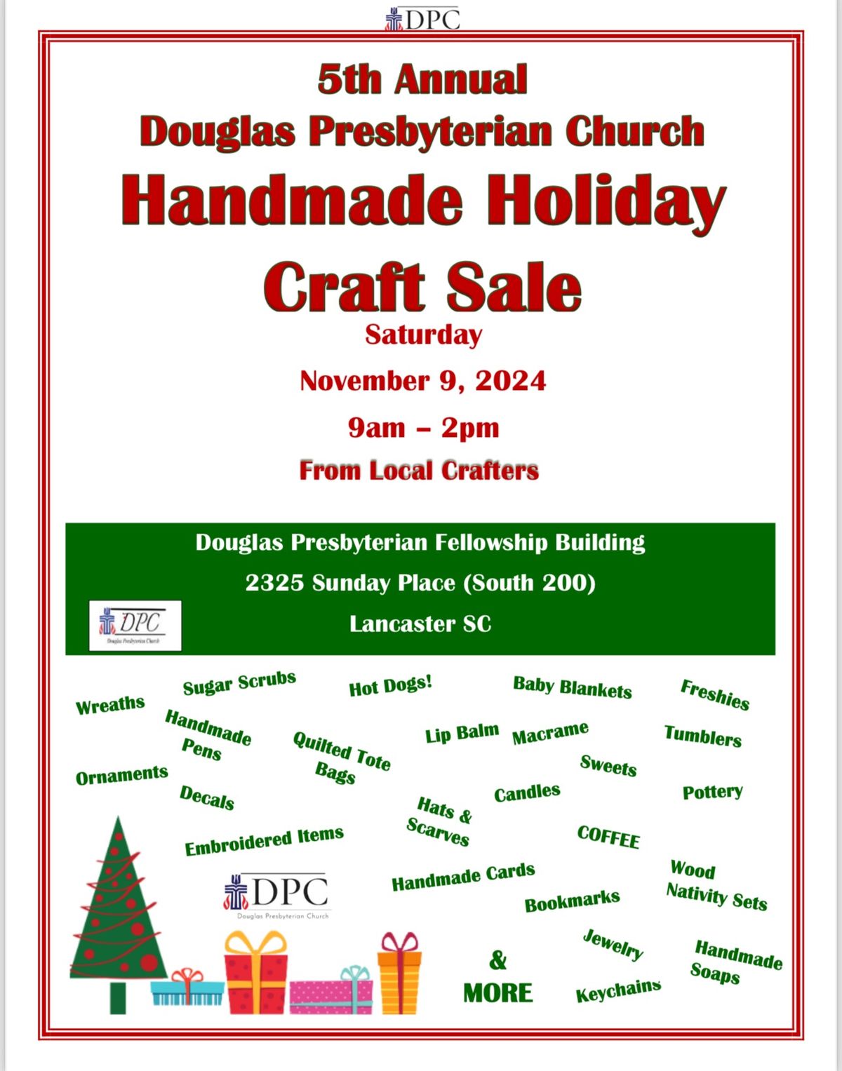 Handmade Holiday Craft Sale