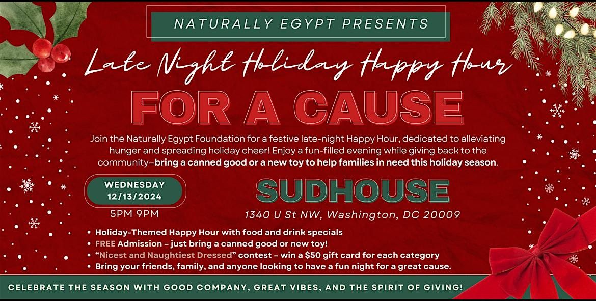 Late Night Happy Hour For A Cause