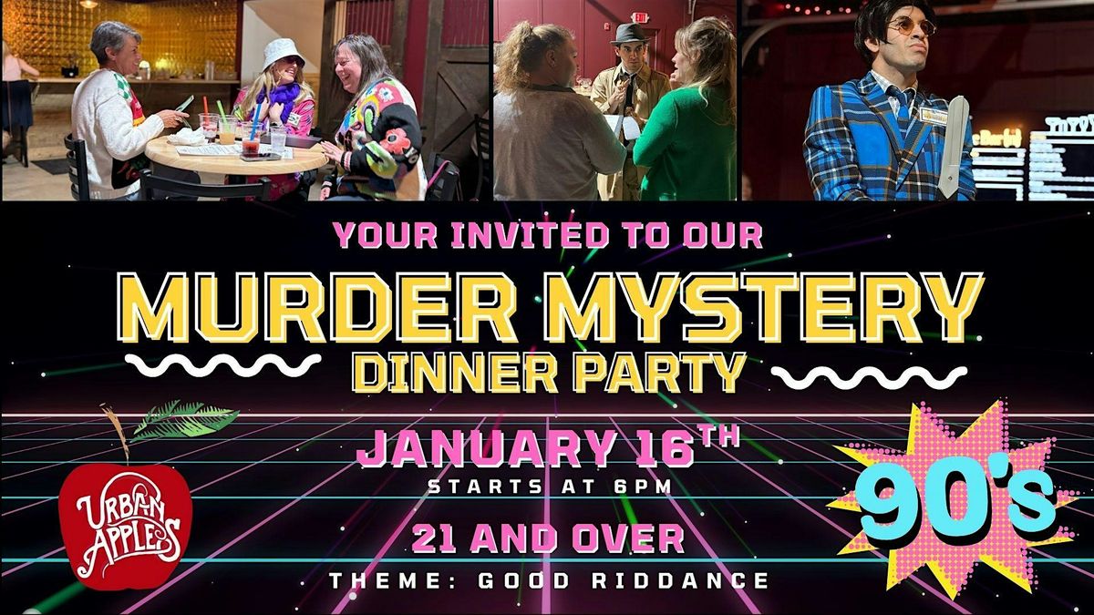 M**der Mystery Dinner - January 16