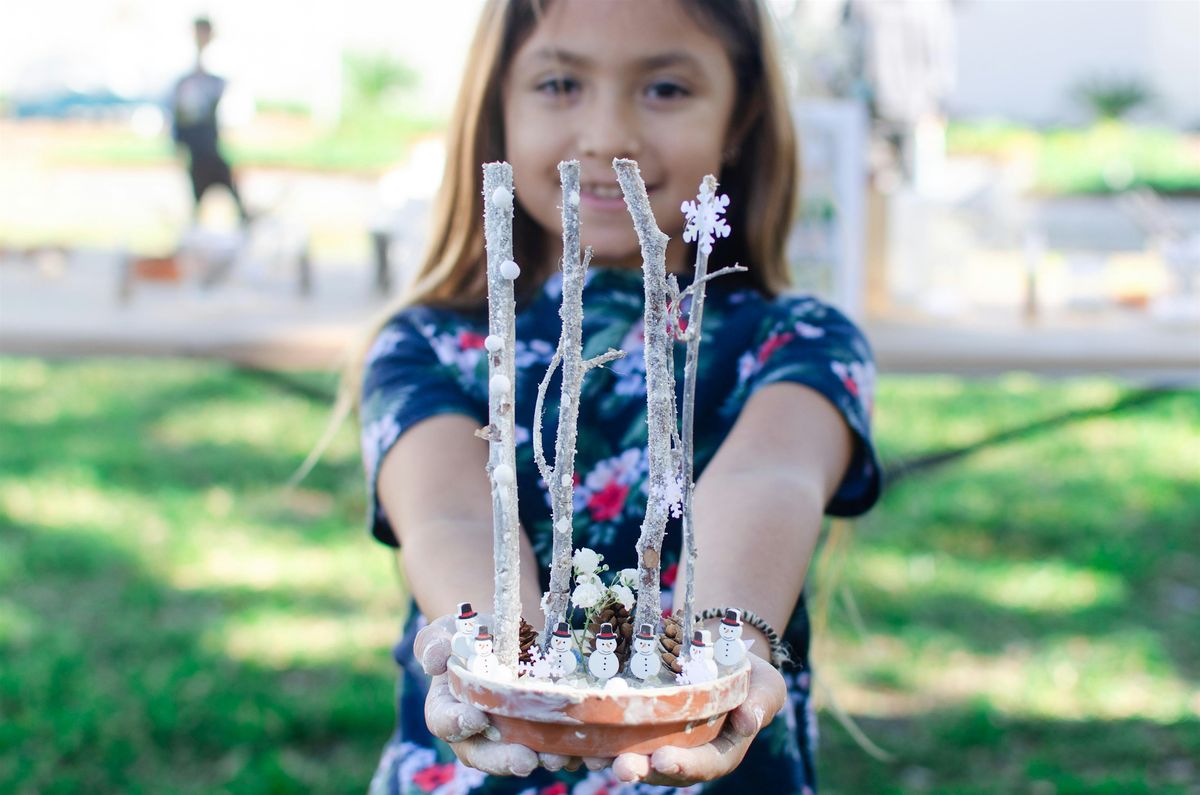 Free Winter Family Day at A&H + Wintery Family Art Workshop