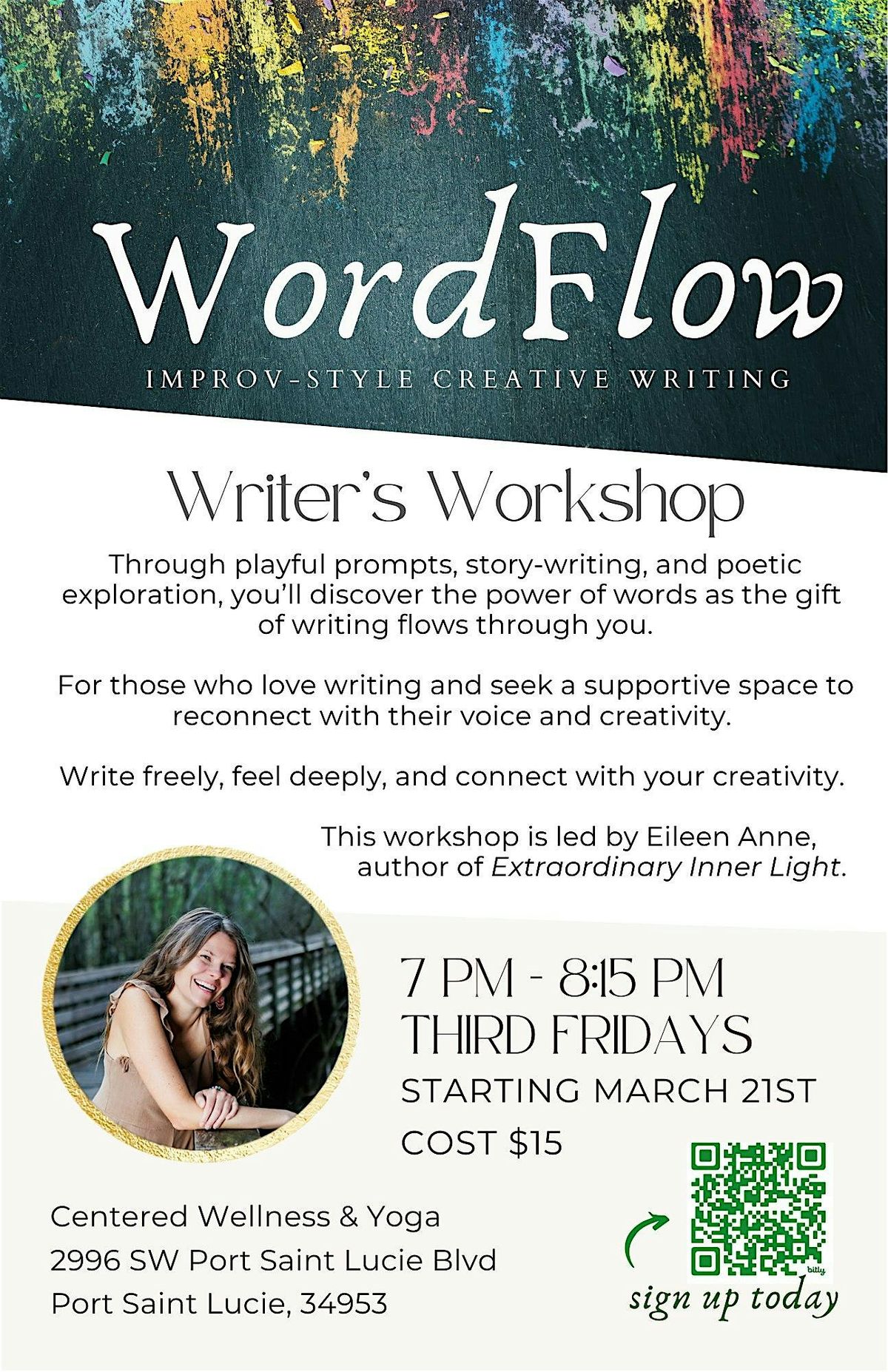 Word Flow: Creative Writing Workshop