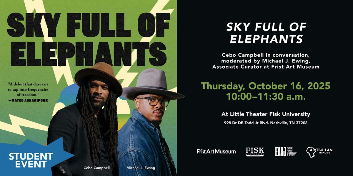 Student Event: Sky Full of Elephants Conversation