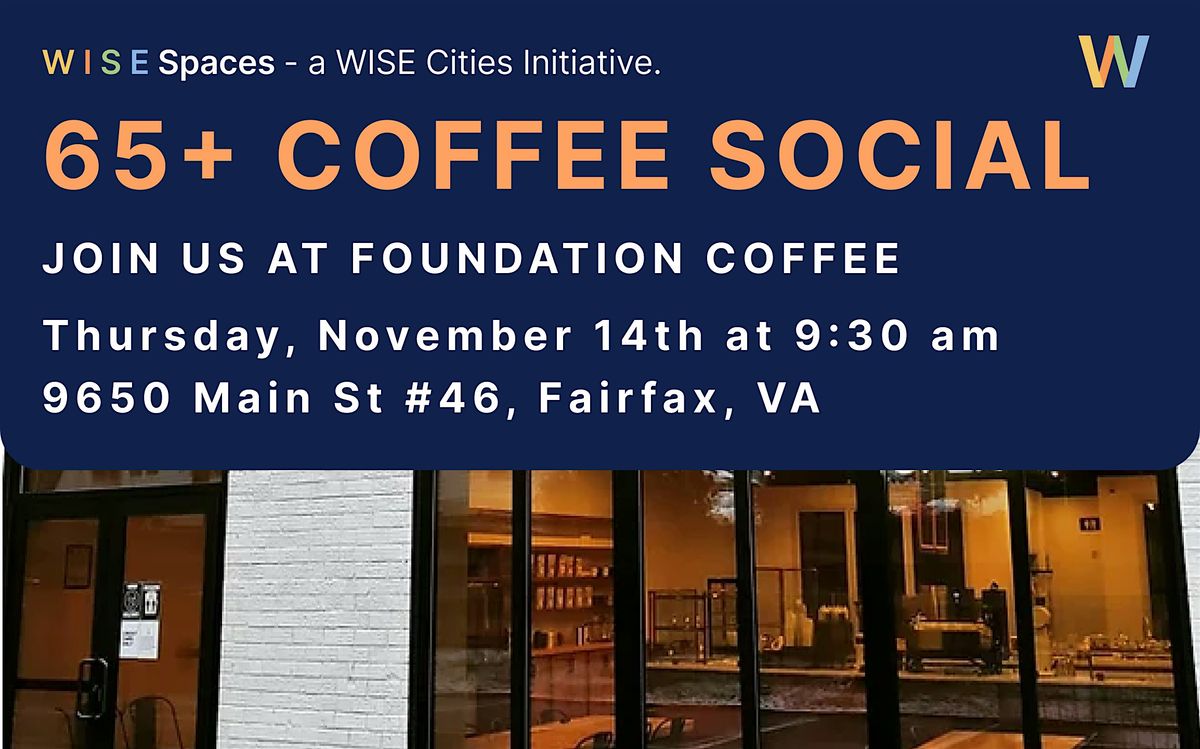 Local 65+ Social Coffee Hour