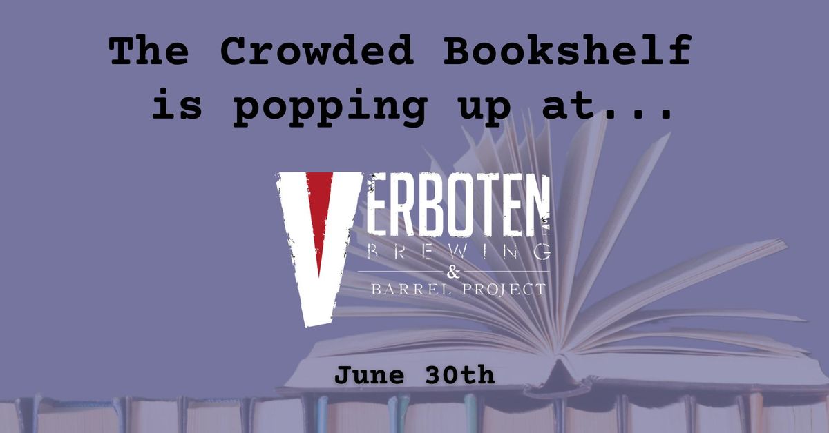 Bookshop Pop-up at Verboten Brewing South