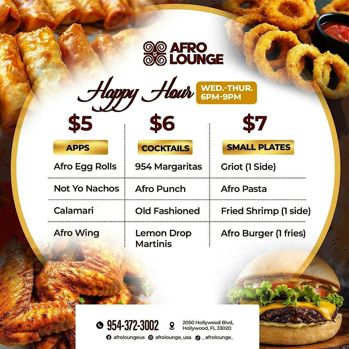 Happy Hour @ Afro Lounge