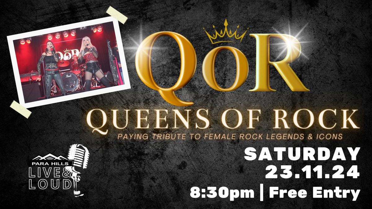 QUEENS OF ROCK live at The Club