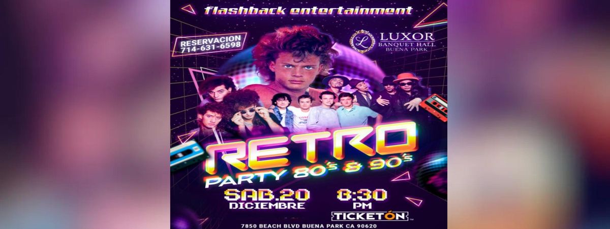 RETRO PARTY 80'S & 90'S