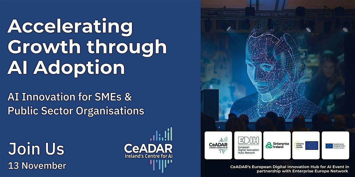 CeADAR's EDIH for AI: Accelerating Growth through AI Adoption