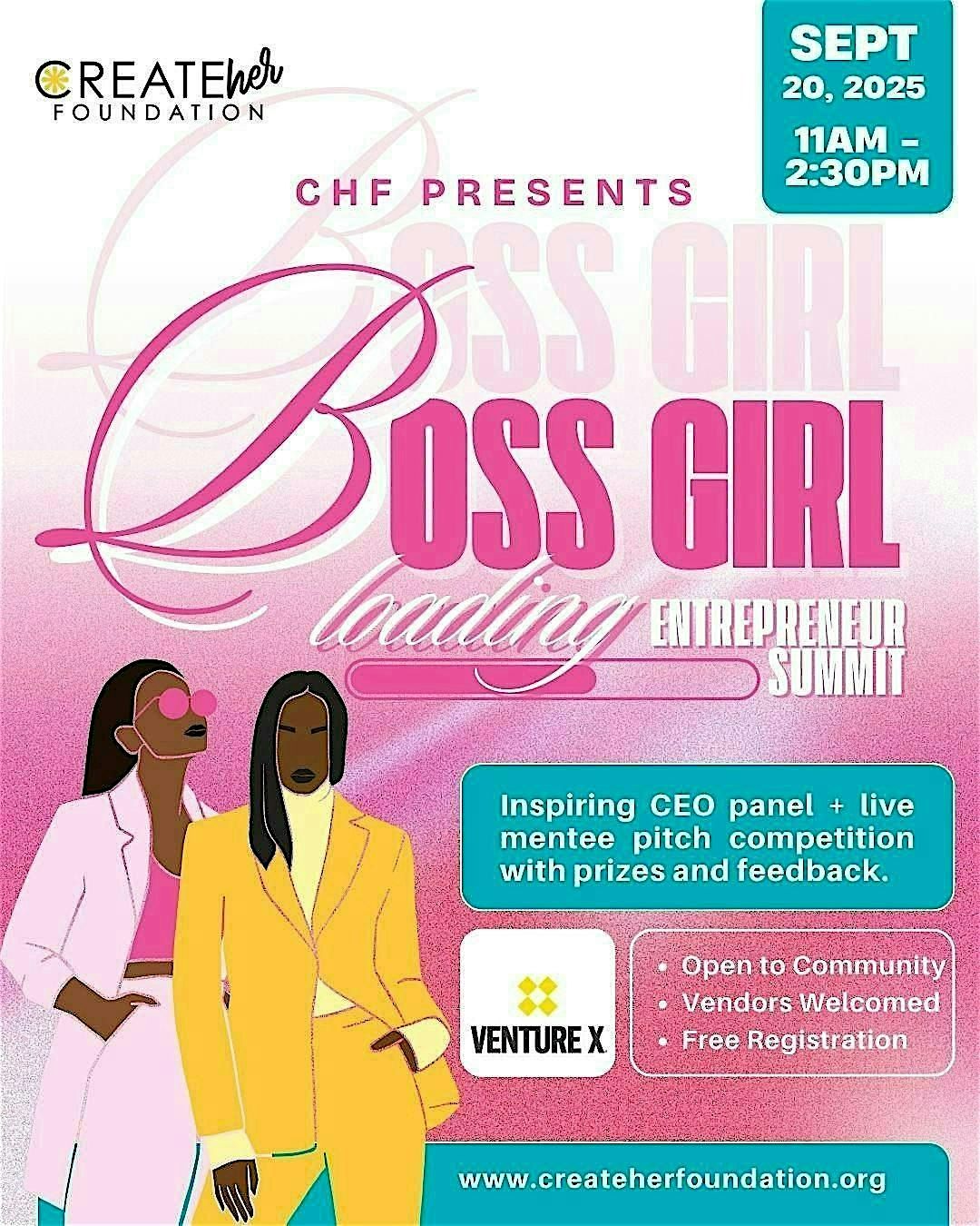 Boss Girl Loading\u2026 EntreprenHER Summit!