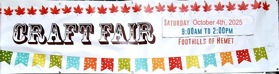 Craft Fair Festival is a local event that showcases a variety of artisans.