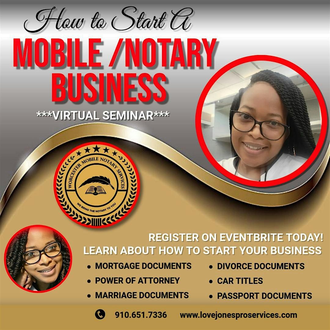 How to Start A Mobile\/Notary Small Business