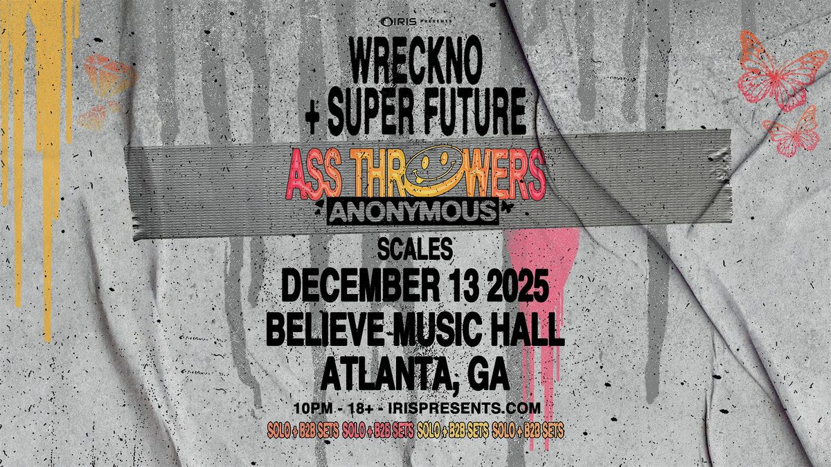 Iris Presents: Wreckno @ Believe Music Hall | Sat, Dec 13th!