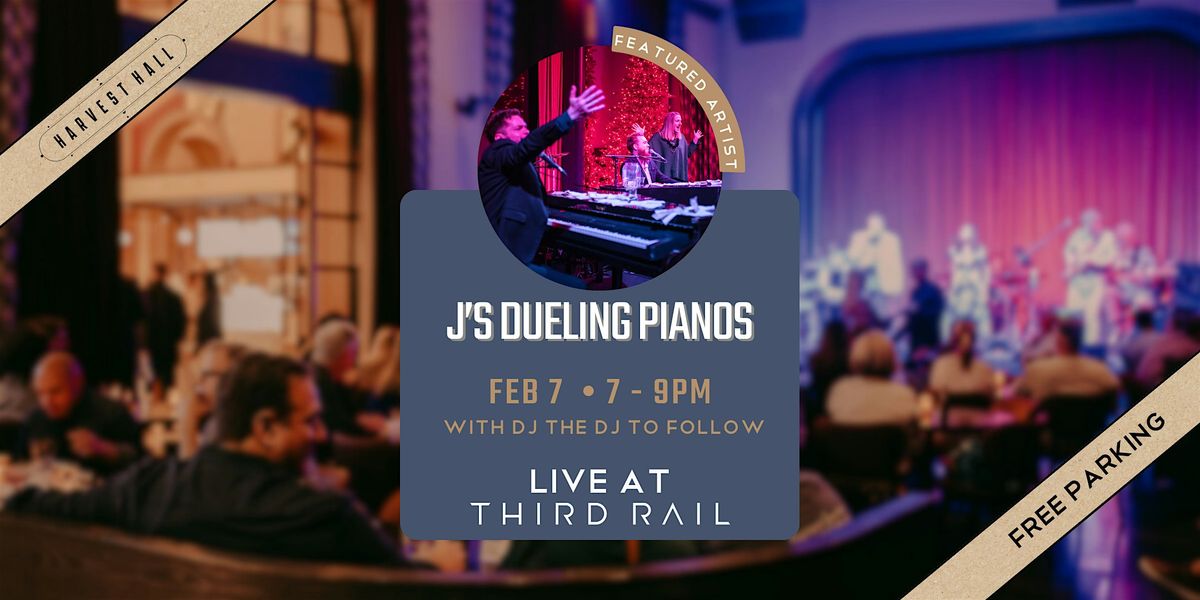 J's Dueling Pianos LIVE in Third Rail!