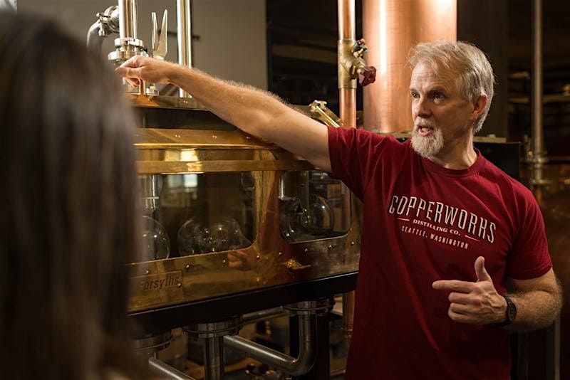 Copperworks Distilling: Sustainability Tour and Happy Hour