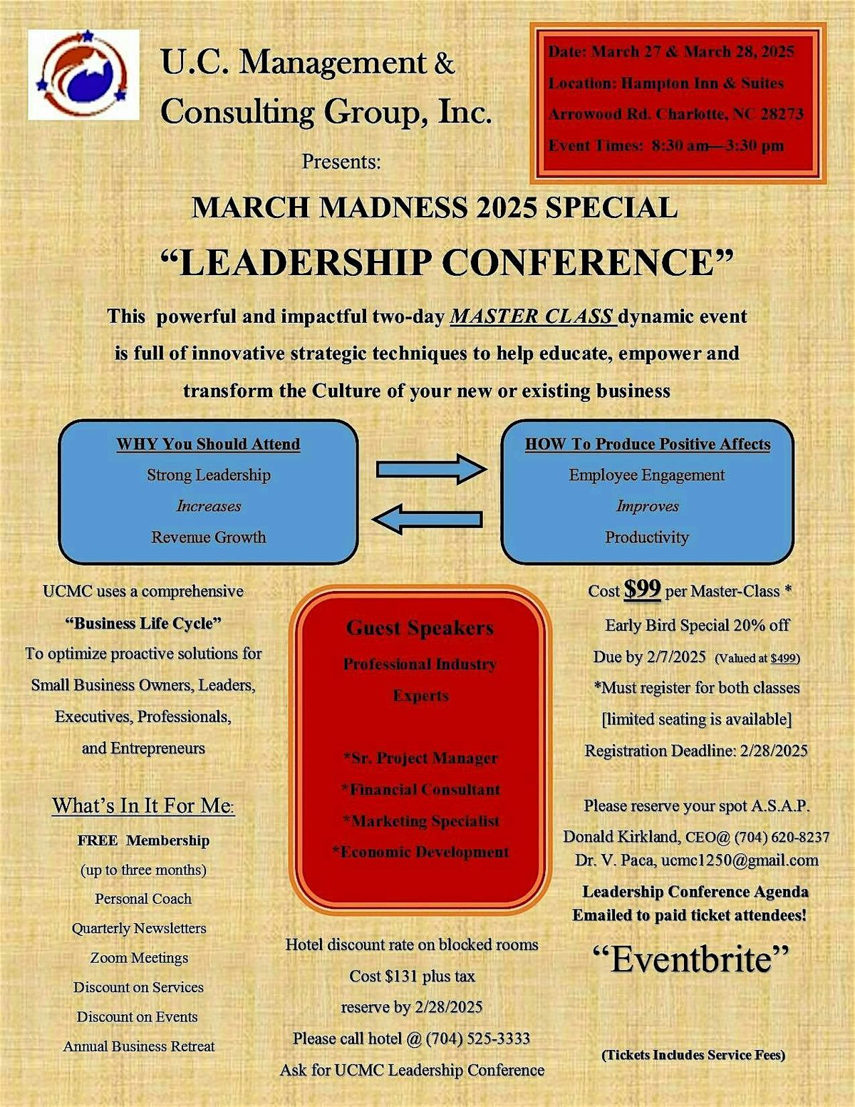 Leadership Conference - March Madness 2025 Special