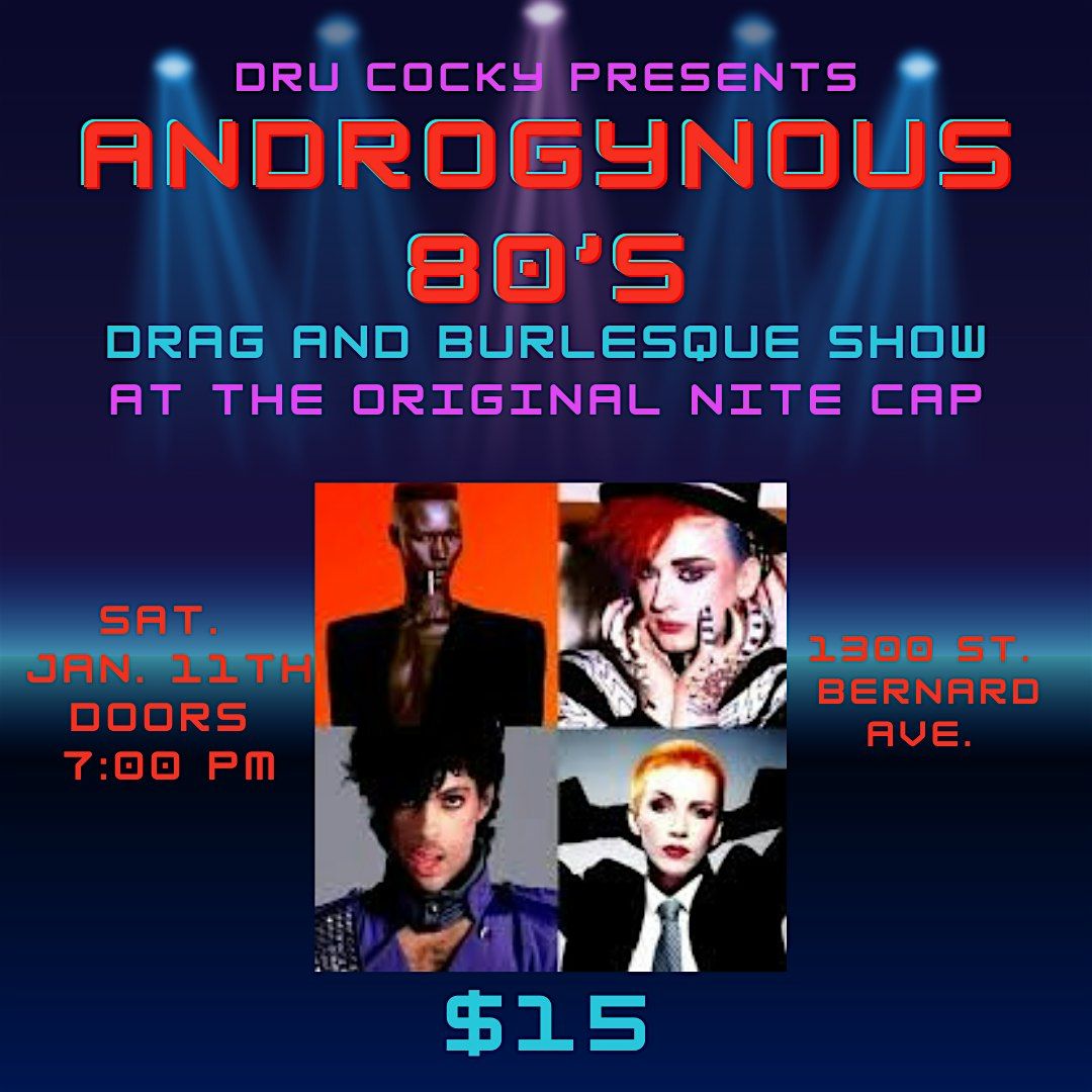 Androgynous 80\u2019s Night