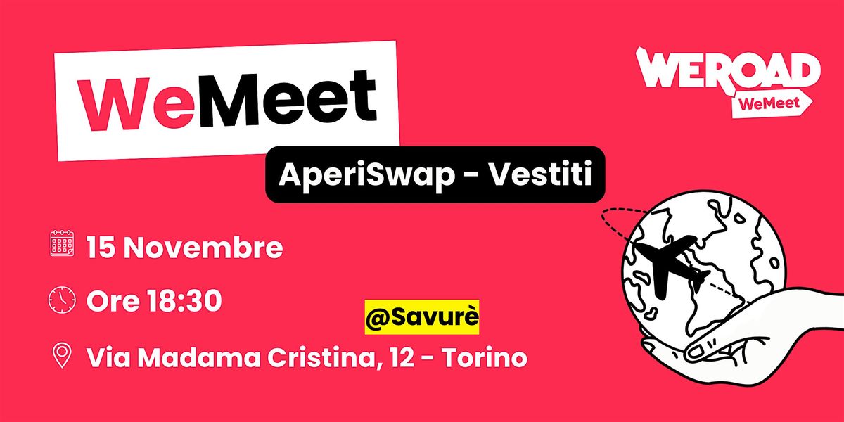 WeMeet | AperiSwap - Vestiti