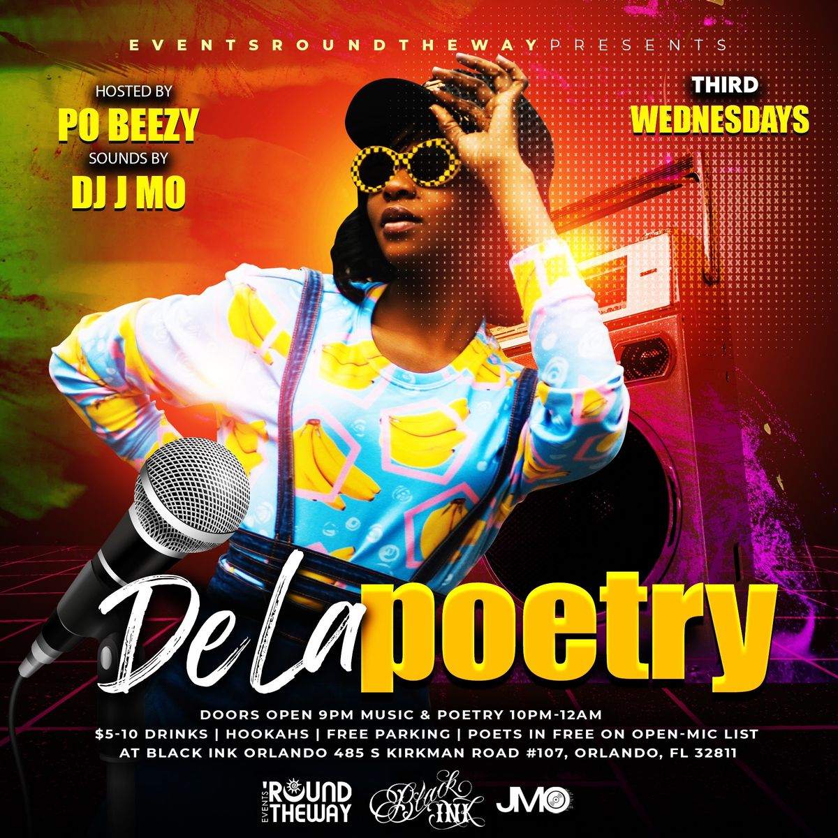 DeLaPoetry Open Mic