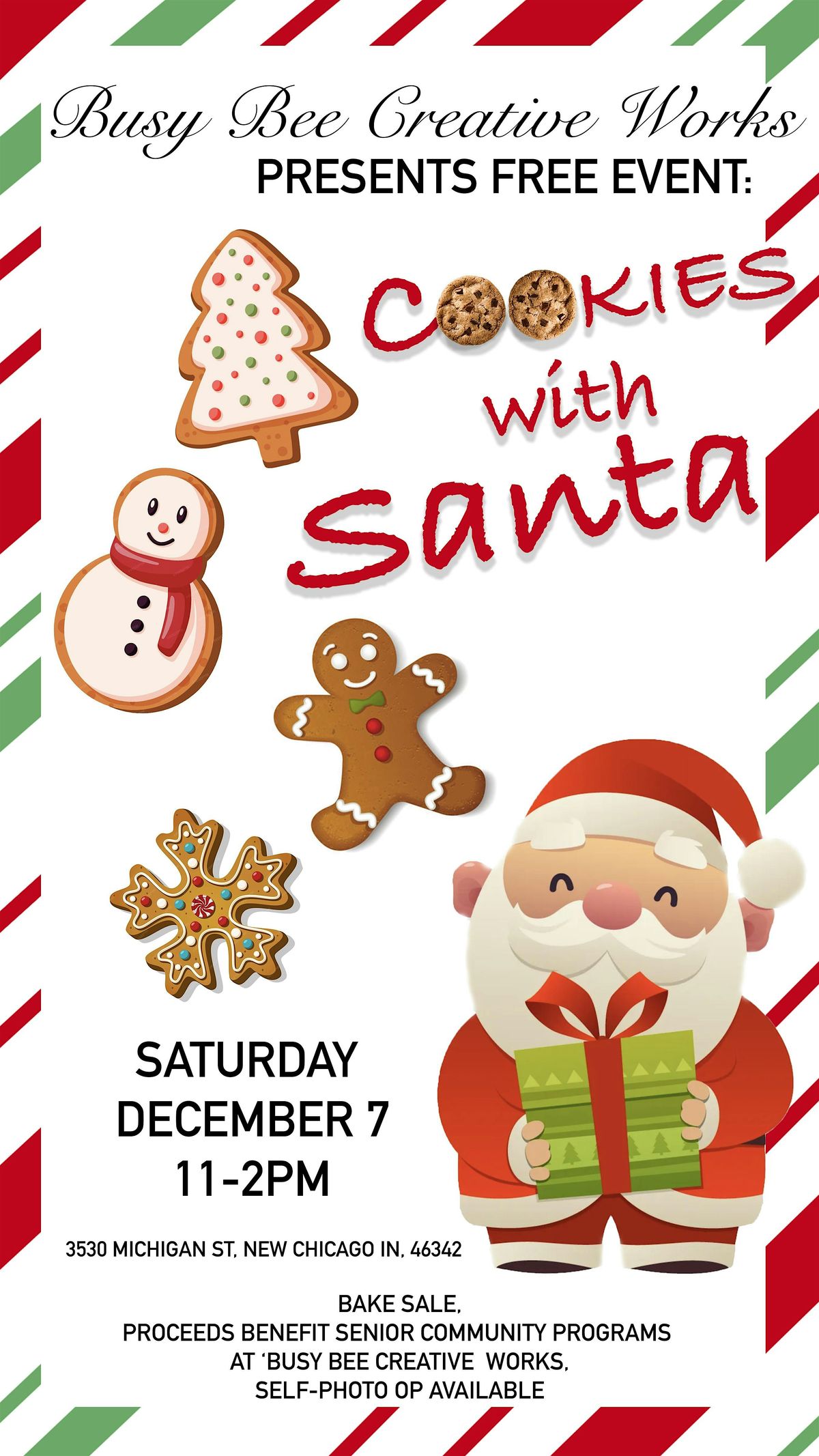 COOKIES WITH SANTA