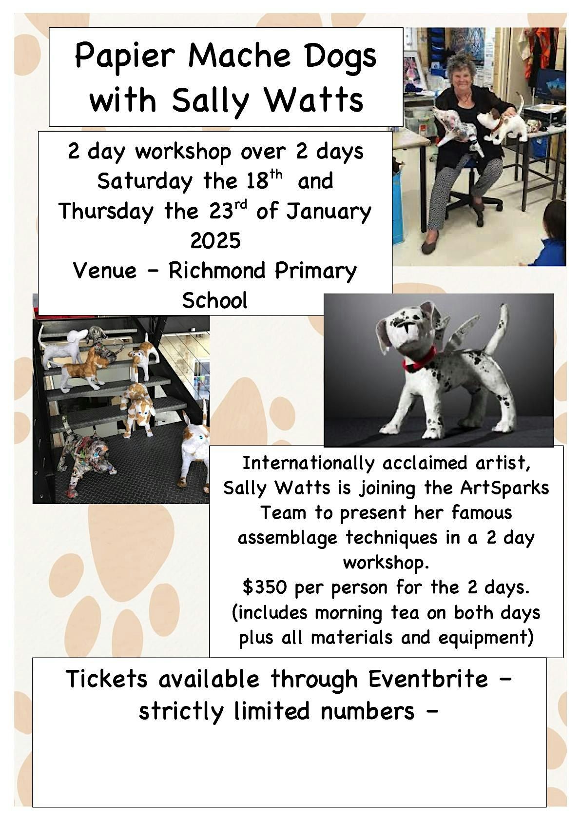 Papier Mache Dogs with Sally Watts