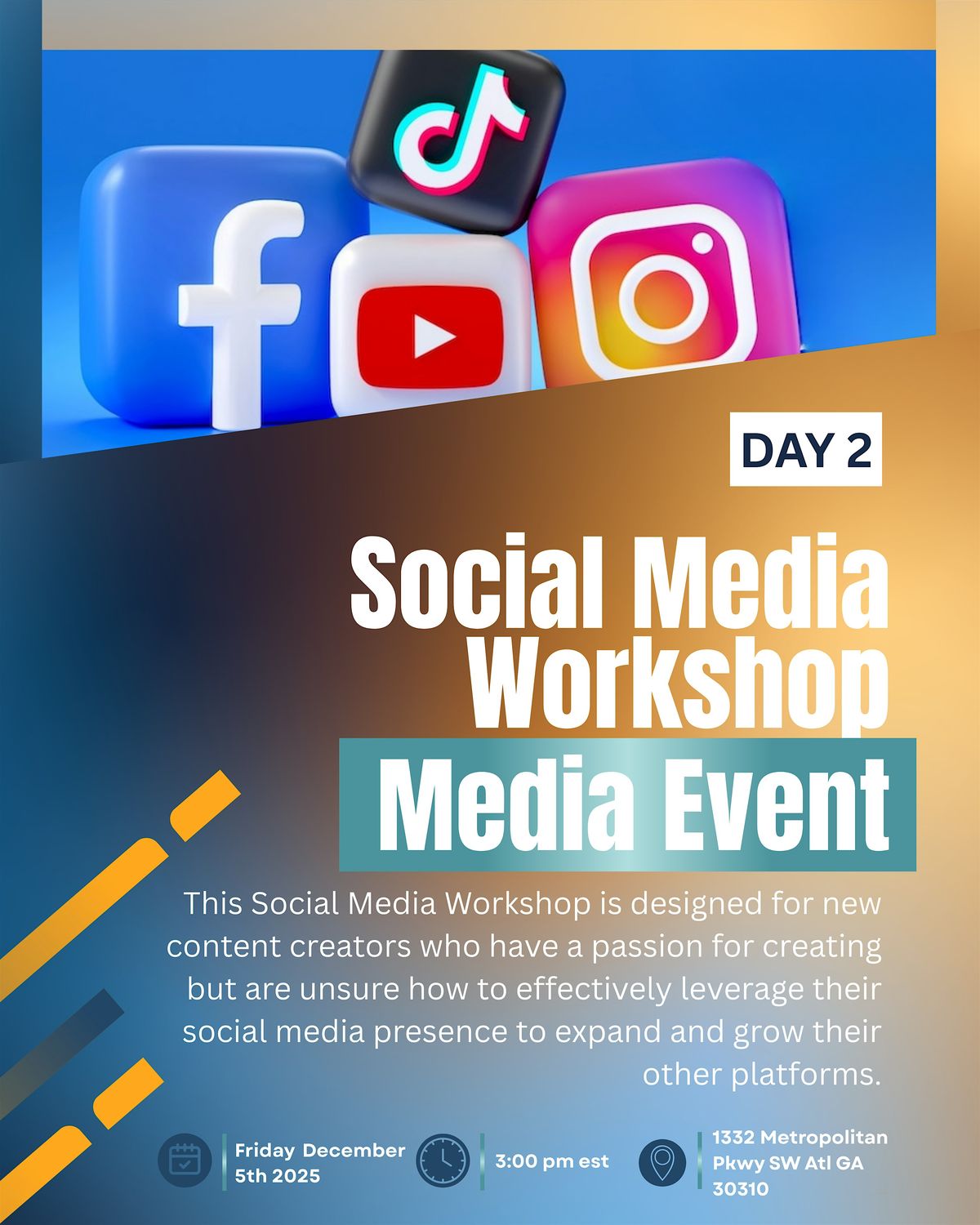 Social Media Workshop | The GDR Festival