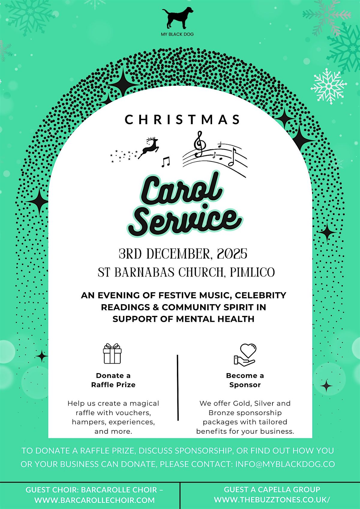 The My Black Dog Carol Concert 2025