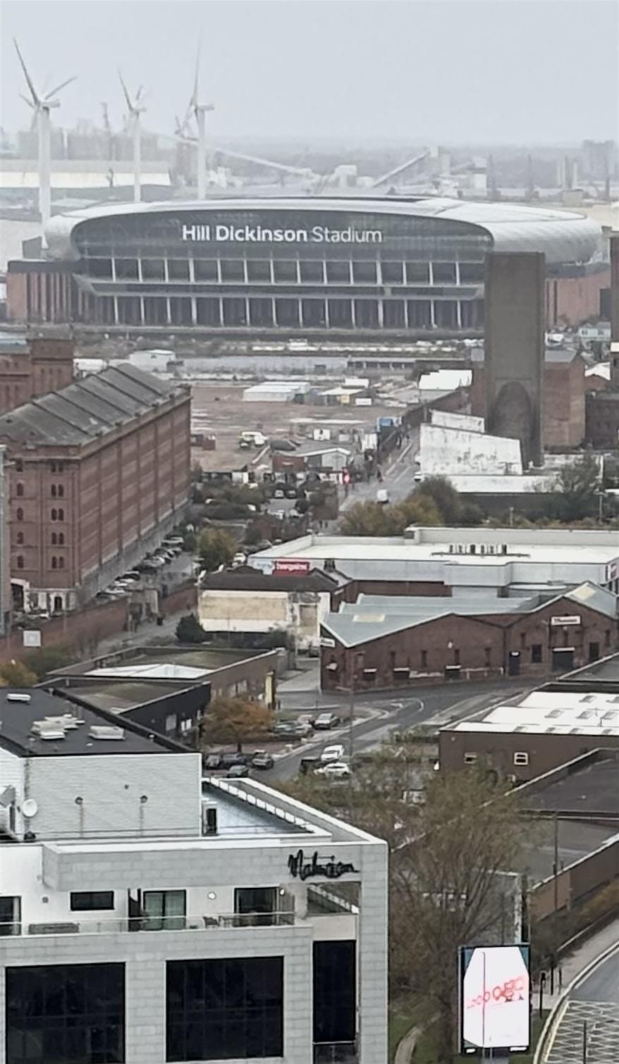 A walk to the Everton match ( with a coffee on route)