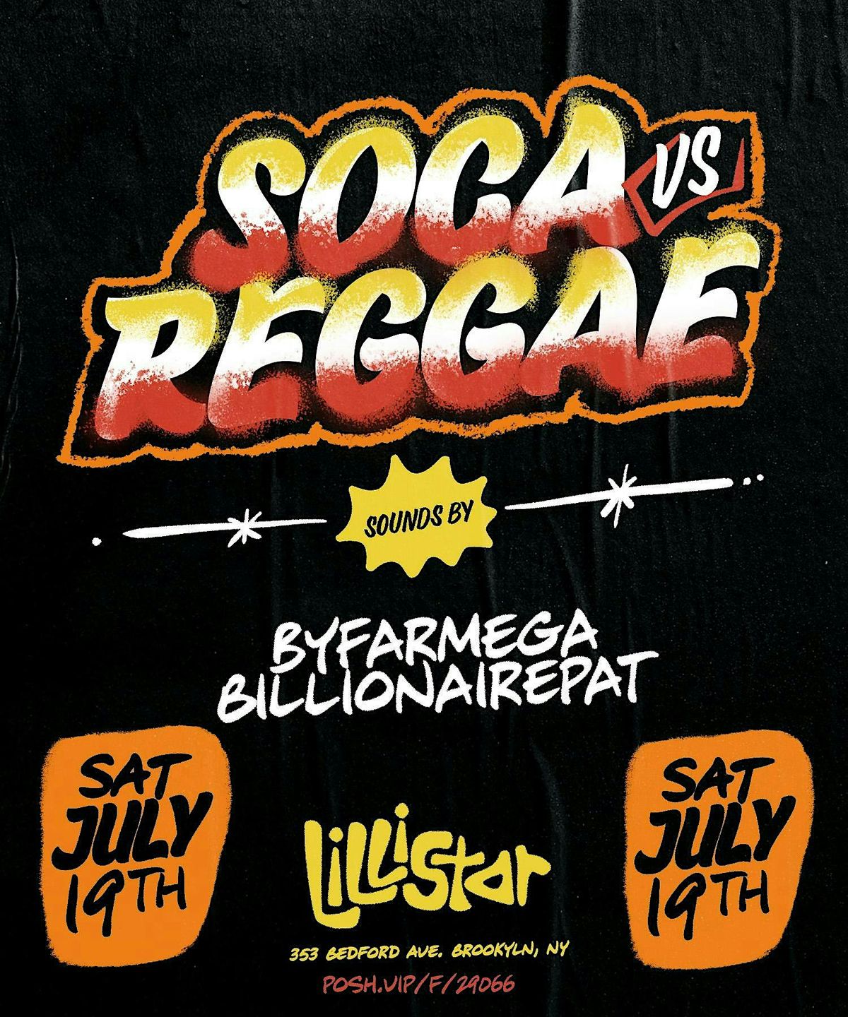 Soca Vs Reggae : Labor Day Edition