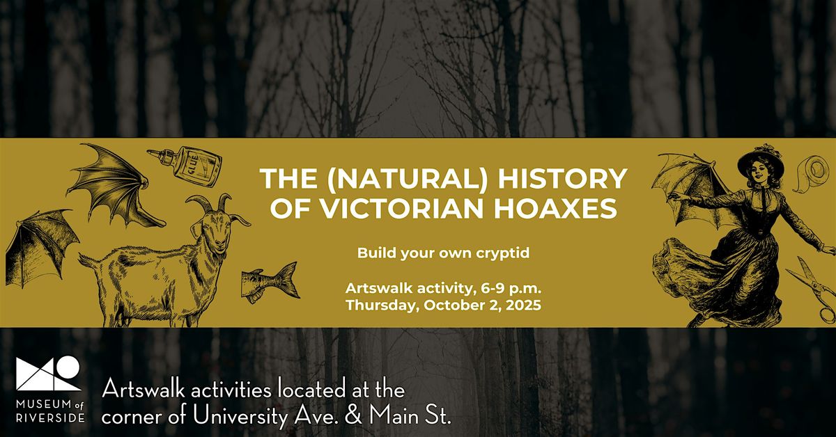 MoR at Artswalk - Victorian Hoaxes!