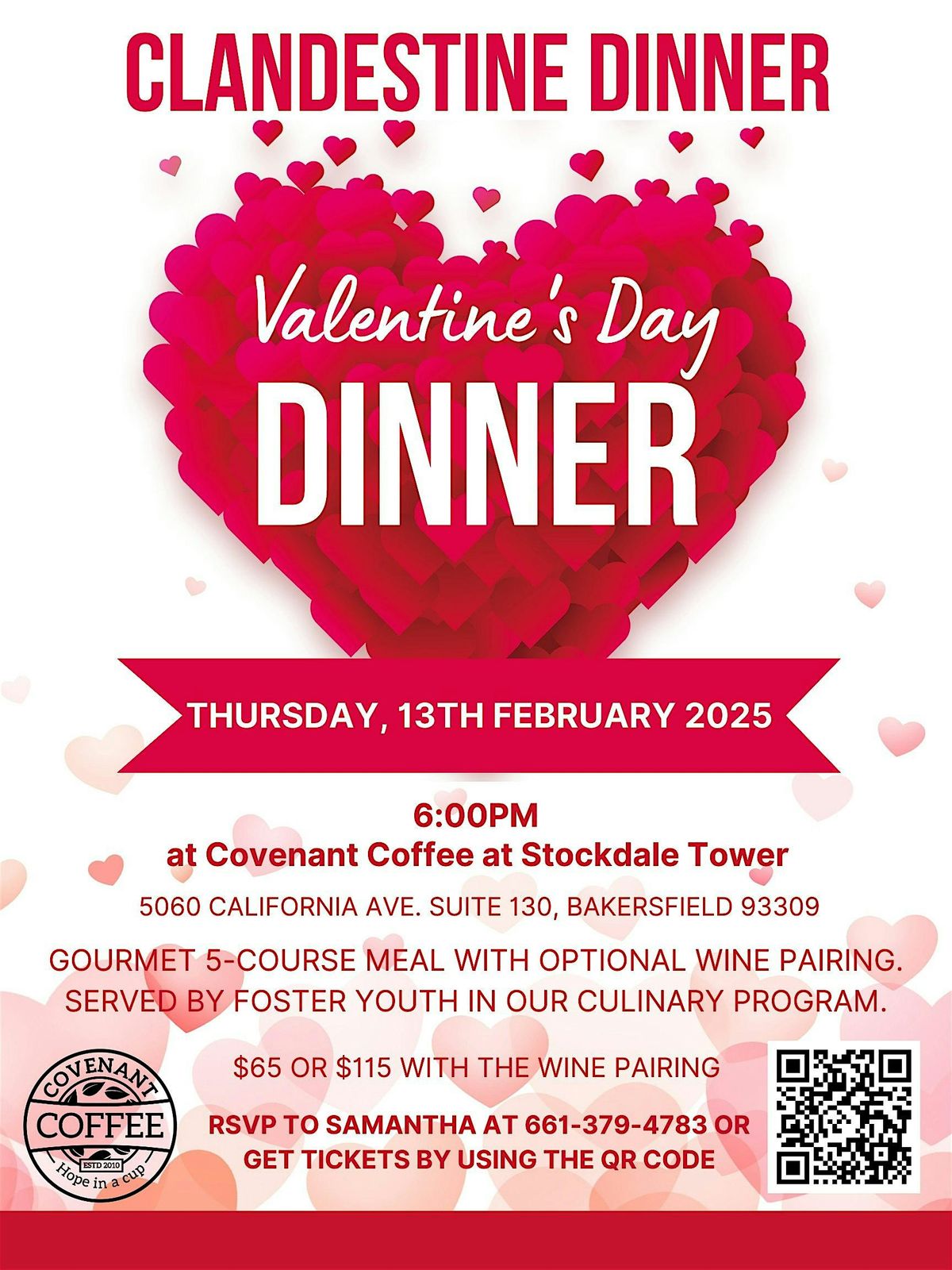 Clandestine Valentine Dinner