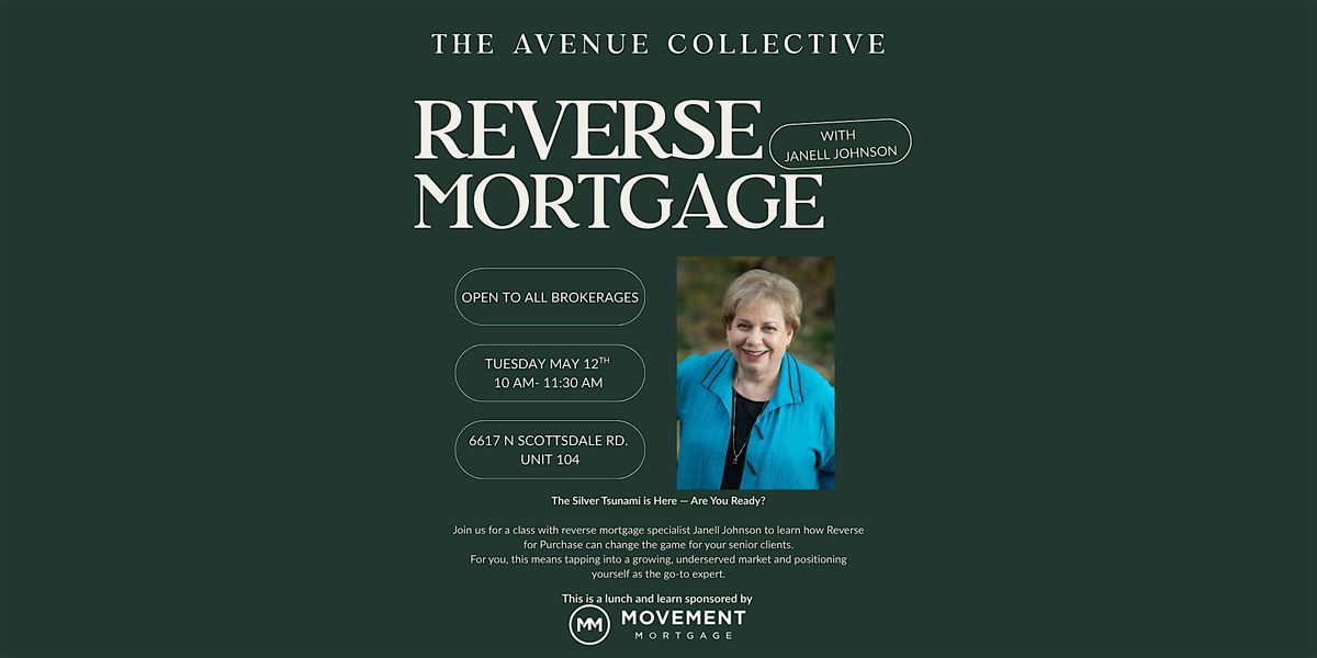 Reverse Mortgage with Movement Mortgage + The Avenue Collective
