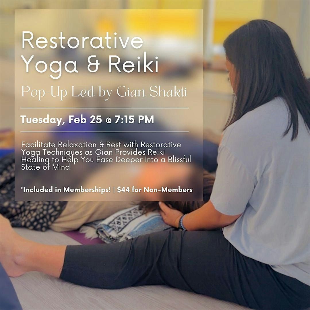 Restorative Yoga & Reiki Pop-Up