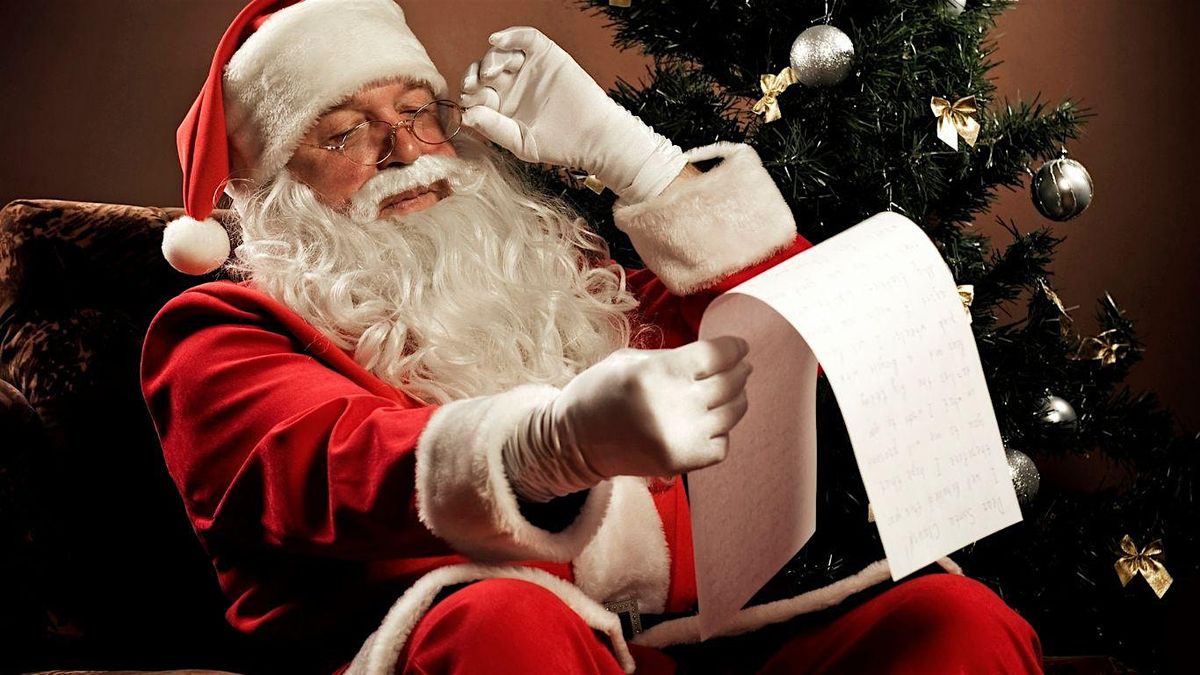 Dear Santa.... A chance to meet Santa Claus in his grotto