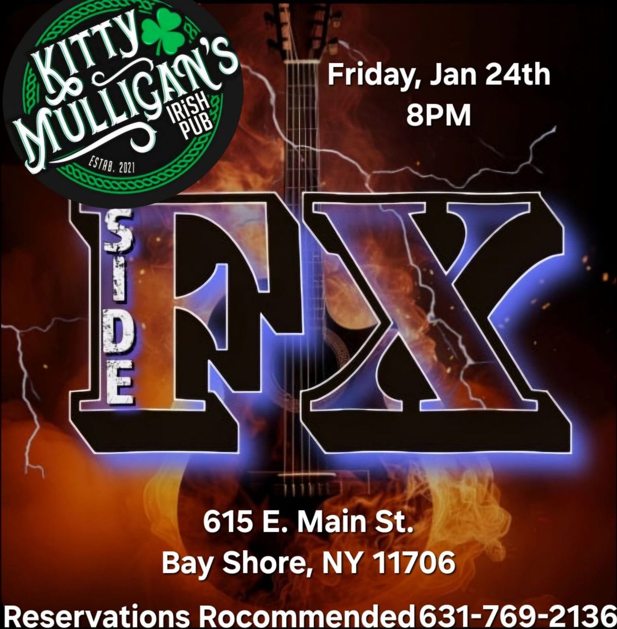 SideFX returns to Kitty Mulligan's!